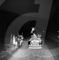 Empfang Ferdi Küblers in Adliswil nach dem WM-Titel 1951