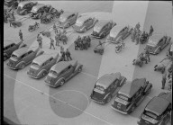 Einberufung; Infanteristen versammeln sich; 1940