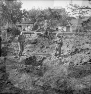 WK 2: Bombardierung in der Schweiz; Bombenabwurf 1940