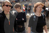 Beerdigung Corinne Rey-Bellet 2006: Fränzi Aufdenblatten, Nadia Styger