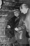 Brand in der Telefonzentrale Zürich-Hottingen 1969