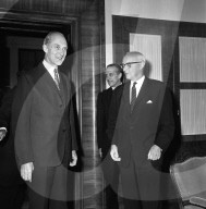 Peter Smithers zu Besuch bei Bundesrat Spühler, 1966