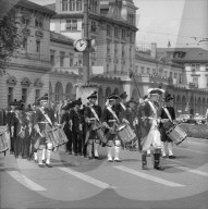 Umzug am ostschweizerischen Tambourenfest, 1959
