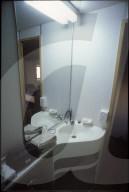 Kabine in Passagierschiff, 1986
