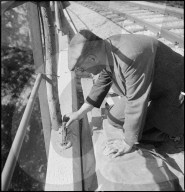 Brücke bei Sendy-Sollard, Belastungsprobe 1945