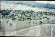 Zerstörte Stadt Armero nach Vulkanausbruch 1985