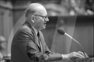 Nationalratsdebatte über Tschernobyl: Alphons Egli, 1986