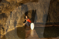 Hotel "La Claustra" im Gotthard-Massiv 2004: Wasserquelle