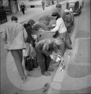 Start der schweizerischen Afrika-Expedition, 1947