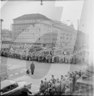 3 Schweigeminuten für das Volk in Ungarn, Bern 1956