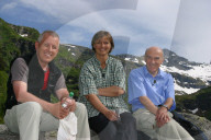 Röbi Koller, Jana Caniga, Hans-Rudolf Merz, 2004