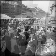 Markt in Zürich 1956