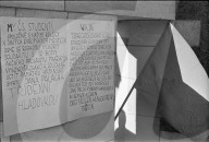 Tschechinnen und Tschechen im Hungerstreik in Zürich 1969