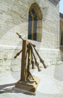 Bernhard Luginbühl: "Der Glockenschlag" 1996
