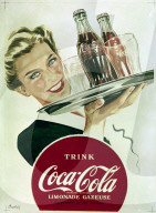 Coca-Cola, Werbeplakat 1951