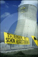 Demo gegen Atomenergie 1990