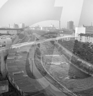 Wiesenbrücke; Fabrikareal Ciba, Basel; 1959