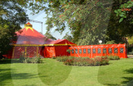 Baden (AG): Zelt des Zirkus Conelli, 2005