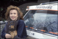 Susy Utzinger, Geschäftsführerin der Tierambulanz Schweiz 1991