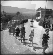 St. Georgs-Prozession in Kaltbrunn, 1940
