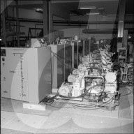 Vakuumpumpen des CERN-Zyklotron 1958