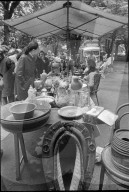 Flohmarkt in Zürich 1971