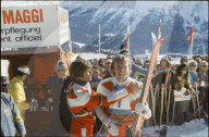 Ski WM St. Moritz 1974, Slalom: Hinterseer und Zwilling