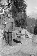 WK 2: Bombenabwurf; Bomben in die Maiensässe in Valdavos, 1943