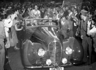 Empfang für Giro d'Italia-Sieger Hugo Koblet in Zürich 1950