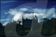 Schloss Dunrobin in Schottland, 1990