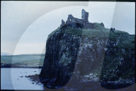 Schlossruine Duntulm in Schottland, 1990