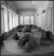 Turbinenhaus Kraftwerk Mörel 1944