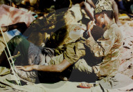 Flüchtlingselend in Ruanda 1994