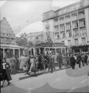 Paradeplatz in Zürich 1941