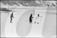 Stefano Casiraghi, Albert und Caroline von Monaco in St. Moritz, 1984