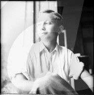 Polnischer Flüchtling; 1945