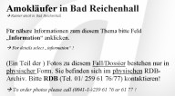 Amokläufer in Bad Reichenhall