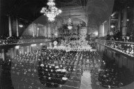 Trauerfeier für die Opfer von Würenlingen, Tonhalle Zürich, 1970