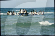 Flüchtlinge im Boot, Bürgerkrieg in Sri Lanka, 1987
