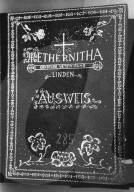 'Ausweis' der Sekte "Methernitha" 1976