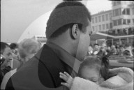 Muhammad Alis Ankunft in Zürich-Kloten 1971