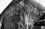 Seppli Rudolf's Antiquitätengeschäft in Grüningen 1977