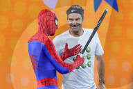 PEOPLE - Roger Federer beim Australian Open Kids Day in Melbourne