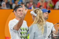 PEOPLE - Roger Federer beim Australian Open Kids Day in Melbourne