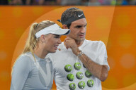 PEOPLE - Roger Federer beim Australian Open Kids Day in Melbourne