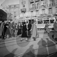 Fussgänger; Passanten am Paradeplatz; 1941