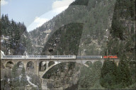 Panorama-Eisenbahn am Gotthard, 1992