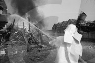 Zivilschutz übt Katastropheneinsatz, 1971