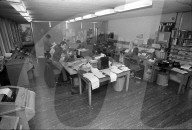 UPI-Büro, Redaktion in Zürich, 1971