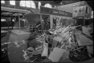Bombenanschlag im Zürcher Hauptbahnhof; Zerstörung  1971